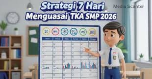 Kunci Sukses Ujian TKA SMP 2026, Ini Strateginya